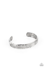 Load image into Gallery viewer, Tidal Trek - Silver Cuff Bracelet