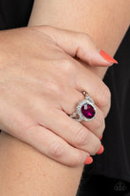 Load image into Gallery viewer, Oval Office Opulence - Pink Dainty Ring