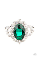 Load image into Gallery viewer, Oval Office Opulence - Green Dainty Ring