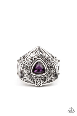 Charismatic Couture - Purple Ring