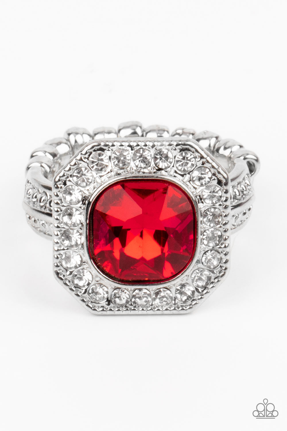 Title Match - Red Dainty Ring