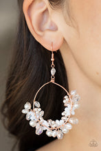 Load image into Gallery viewer, Floating Gardens - Copper Earrings