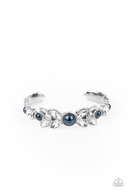 Regal Reminiscence - Blue Cuff Bracelet