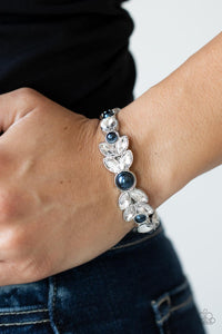 Regal Reminiscence - Blue Cuff Bracelet