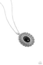 Load image into Gallery viewer, Mesa Medallion - Black Necklace