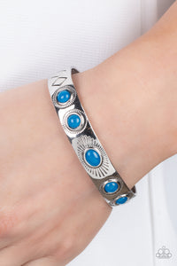 Heavenly Horizons - Blue Cuff Bracelet