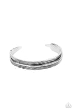 Load image into Gallery viewer, QUILL-Call - Silver Cuff Bracelet