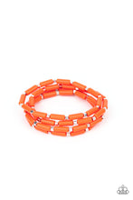 Load image into Gallery viewer, Radiantly Retro - Orange Stretchy Bracelets