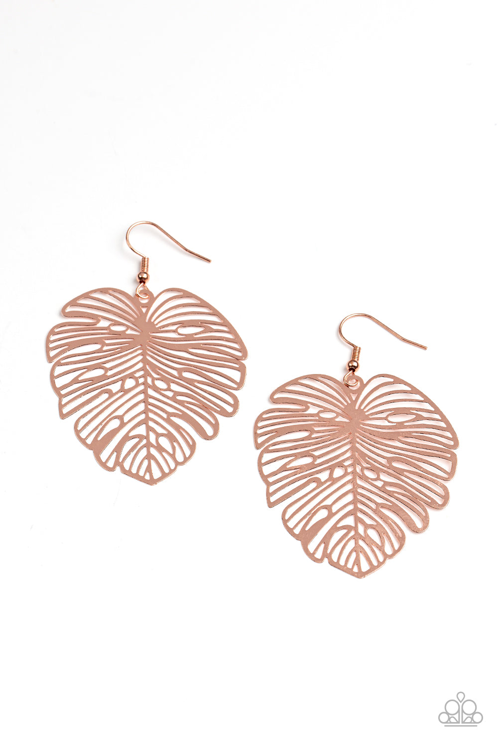 Palm Palmistry - Copper Earrings