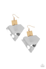 Load image into Gallery viewer, Deceivingly Deco - Multimetal Earrings