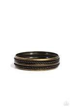 Load image into Gallery viewer, Off Road Relic - Brass Bangle Bracelet