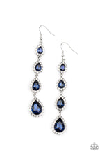 Load image into Gallery viewer, Confidently Classy - Blue Earrings