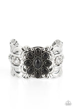 Load image into Gallery viewer, Southern Eden - Black Cuff Bracelet