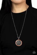 Load image into Gallery viewer, Tearoom Twinkle - Orange Necklace