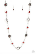 Load image into Gallery viewer, Glammed Up Goals - Red Necklace