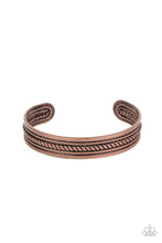 Load image into Gallery viewer, Urban Expedition - Copper Cuff Bracelet