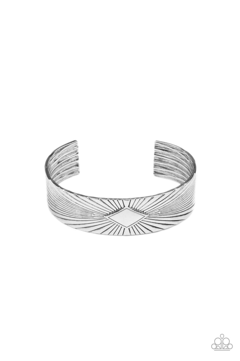 Magnate Mecca - Silver Cuff Bracelet