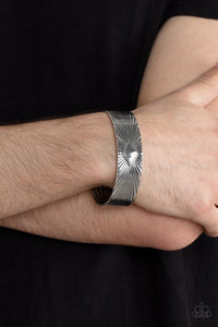 Magnate Mecca - Silver Cuff Bracelet