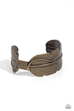 Load image into Gallery viewer, Quill Quencher - Brass Cuff Bracelet