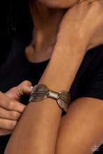 Load image into Gallery viewer, Quill Quencher - Brass Cuff Bracelet