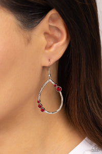 Shop Till You DROPLET - Red Earrings