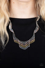 Load image into Gallery viewer, Mixed Metal Mecca - Silver Necklace