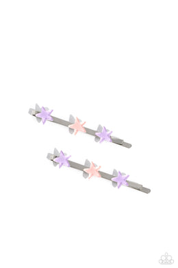 Star-Crossed Cuties - Purple Hair Clips