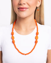 Load image into Gallery viewer, Tropical Tourist - Orange Necklace