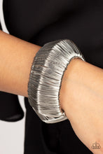 Load image into Gallery viewer, Wild About Wire - Silver Cuff Bracelet