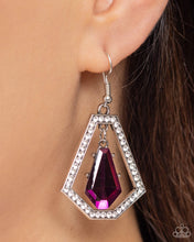 Load image into Gallery viewer, Poshly Photogenic - Purple Earrings