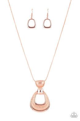 Park Avenue Attitude - Copper Necklace