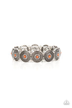 Load image into Gallery viewer, Granada Garden Party - Orange Stretchy Bracelet