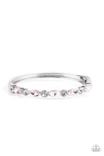 Load image into Gallery viewer, Petitely Powerhouse - Pink Hinged Bracelet