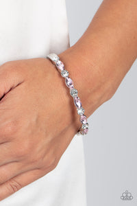 Petitely Powerhouse - Pink Hinged Bracelet