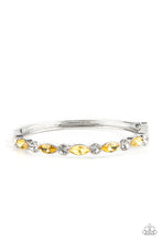 Load image into Gallery viewer, Petitely Powerhouse - Yellow Hinged Bracelet