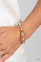 Load image into Gallery viewer, Petitely Powerhouse - Yellow Hinged Bracelet