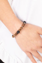 Load image into Gallery viewer, Neutral Zone - Brown Stretchy Bracelet