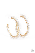 Load image into Gallery viewer, Halo Hustle - Gold Hoop Earrings