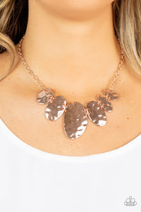 Cave Crawl - Rose Gold Necklace