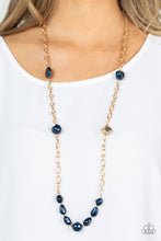 Load image into Gallery viewer, Pardon My FABULOUS - Blue Necklace