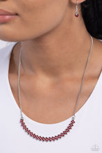 Load image into Gallery viewer, Dicey Demure - Red Necklace