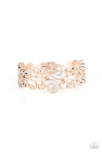 Load image into Gallery viewer, Dressed to FRILL - Rose Gold Hinged Bracelet