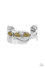 Load image into Gallery viewer, River Bend Relic - Green Cuff Bracelet