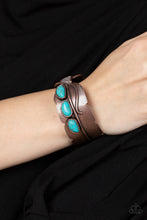 Load image into Gallery viewer, River Bend Relic - Copper Cuff Bracelet