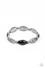 Load image into Gallery viewer, Garden Rendezvous - Black Bracelet