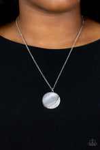 Load image into Gallery viewer, Oceanic Eclipse - Silver Necklace