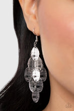 Load image into Gallery viewer, Cross It Off My List - Silver Earrings