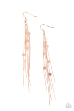 Load image into Gallery viewer, Cosmic Cascade - Copper Earrings