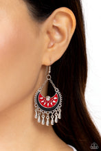 Load image into Gallery viewer, I Just Need CHIME - Red Earrings