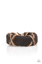 Load image into Gallery viewer, Survival of the Fittest - Black Sliding Knot Bracelet